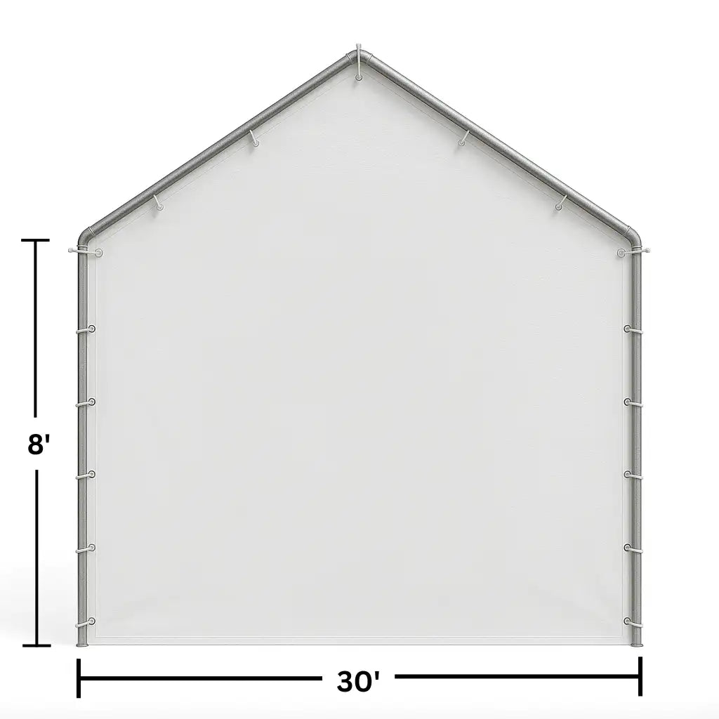 30' Back Side (8ft Tall)