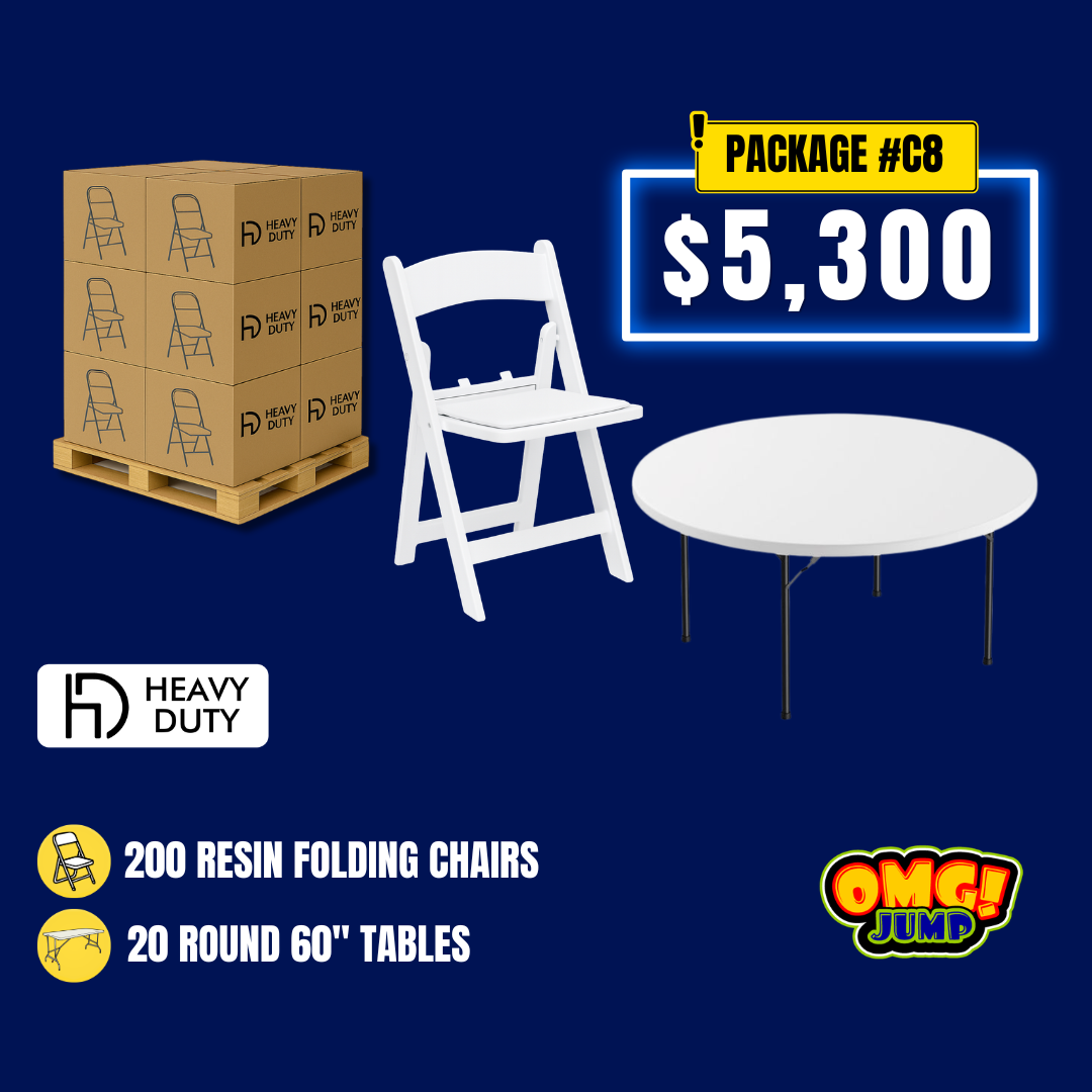 CHAIRS & TABLES PACKAGE DEALS