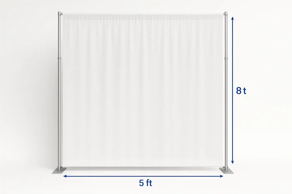 Polyester 8' x 5' Curtain (2 pcs) Page 2