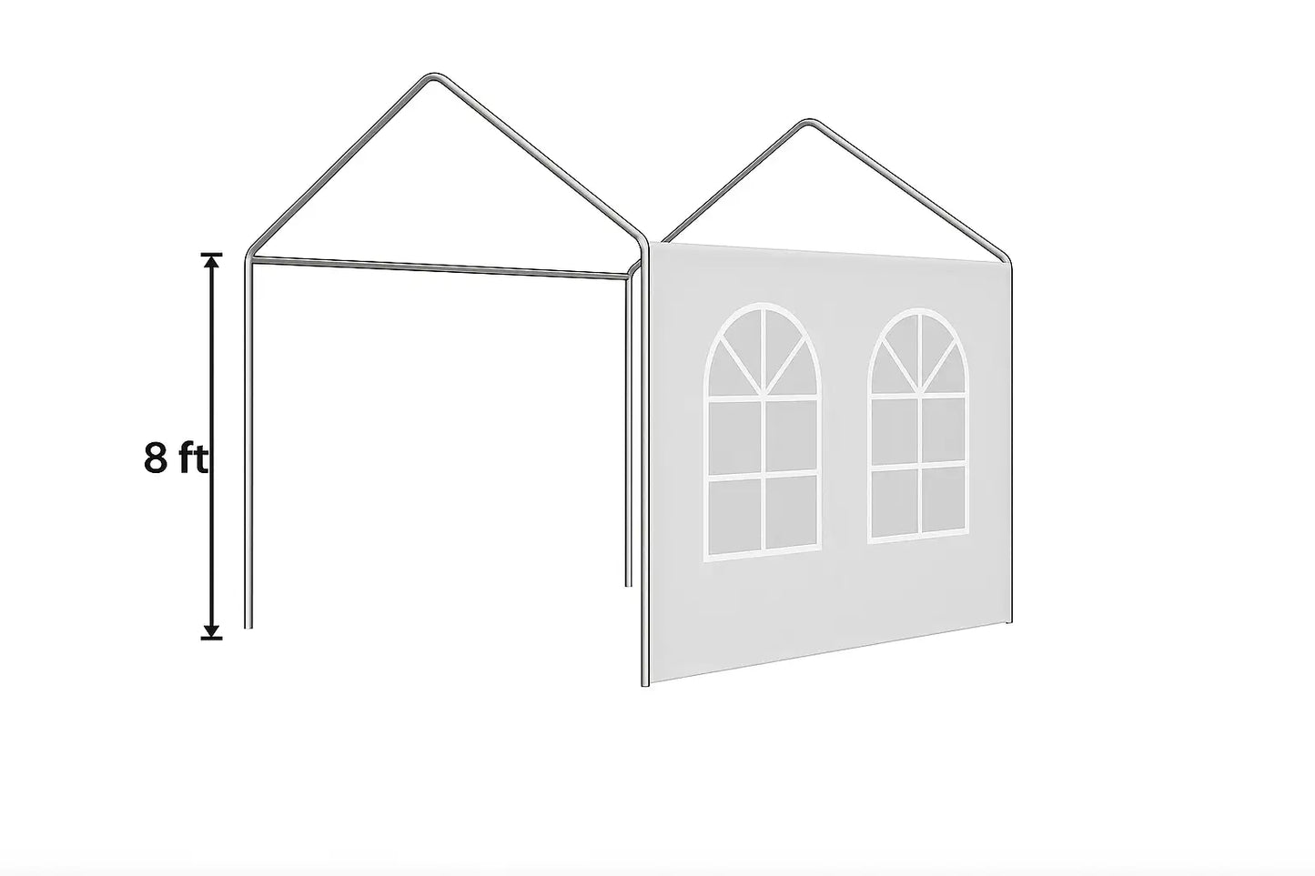 50' With Window Side (8ft)