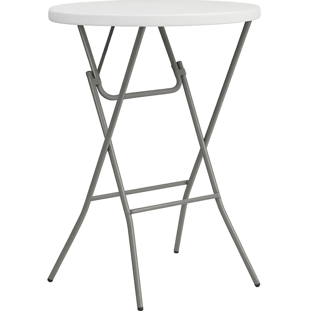 Heavy-Duty 32" Plastic Cocktail Table