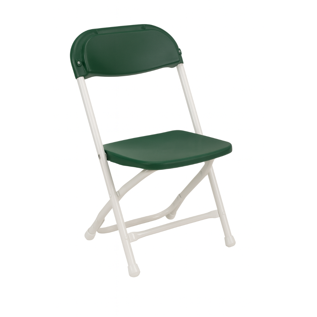 KIDS Heavy-Duty Plastic Folding Chairs – Box of 10