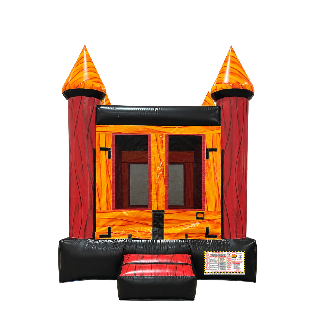 11x11 Castle 1B - Orange Blaze