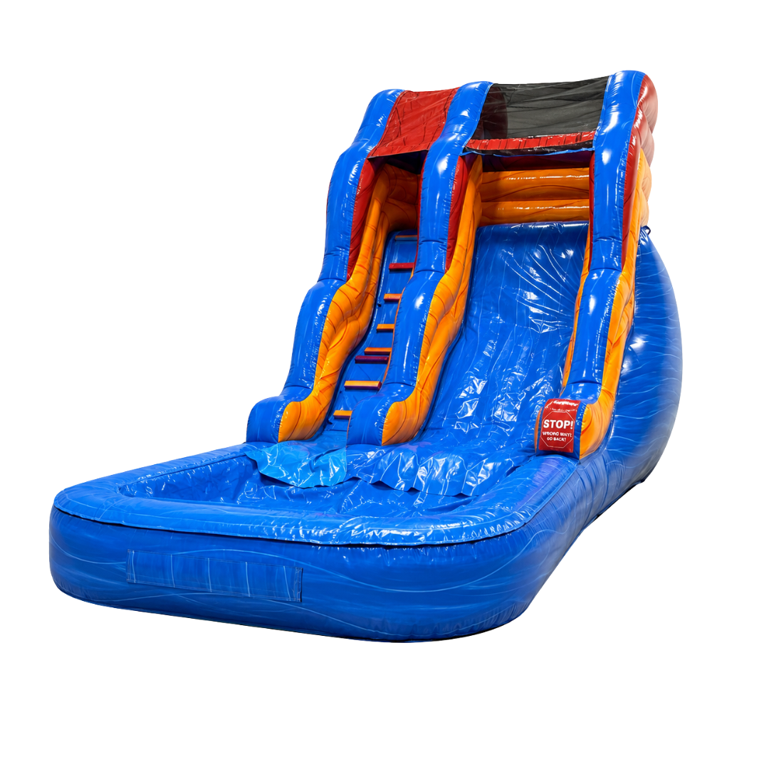 Marble Multicolor 16' Waterslide