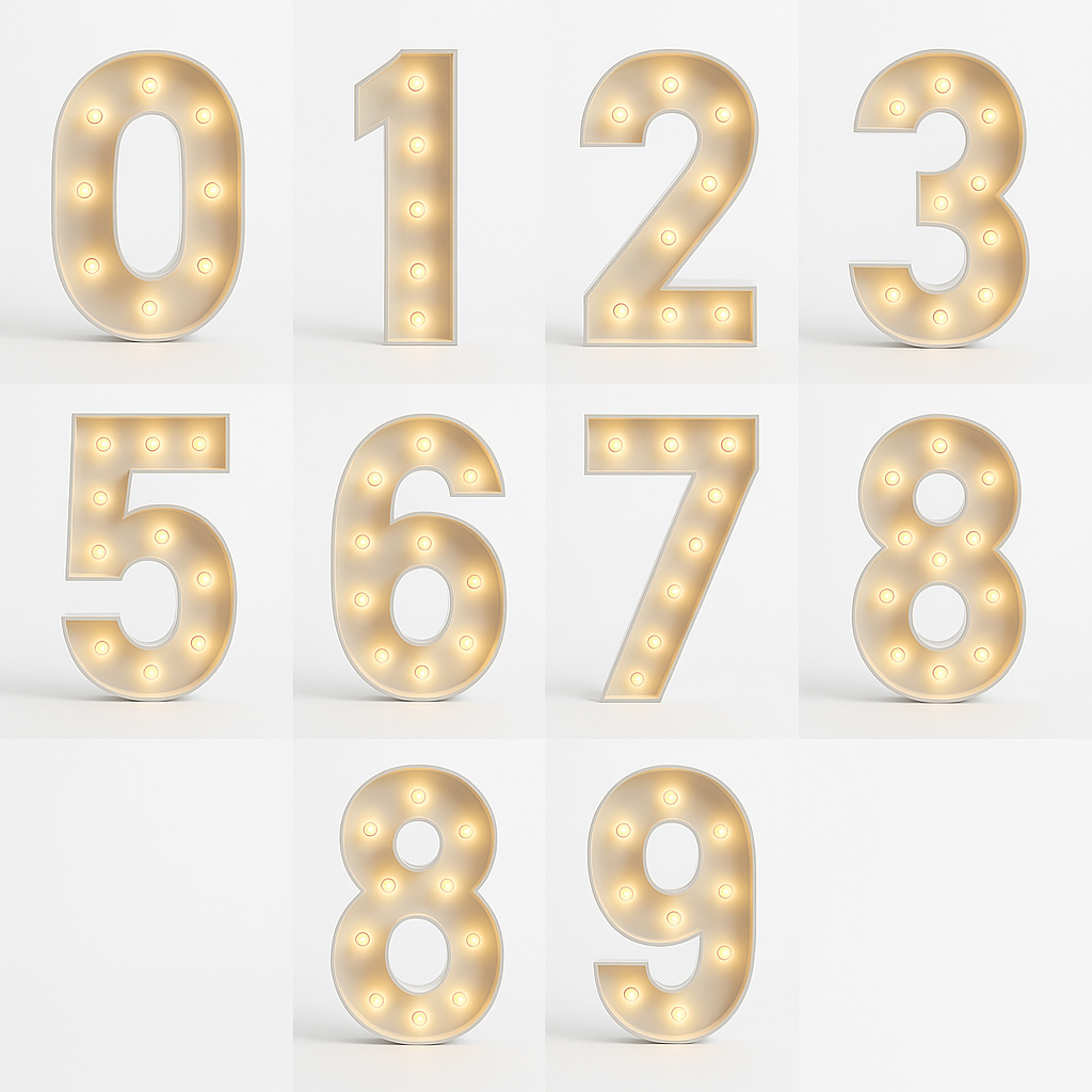 4 Ft Marquee Number
