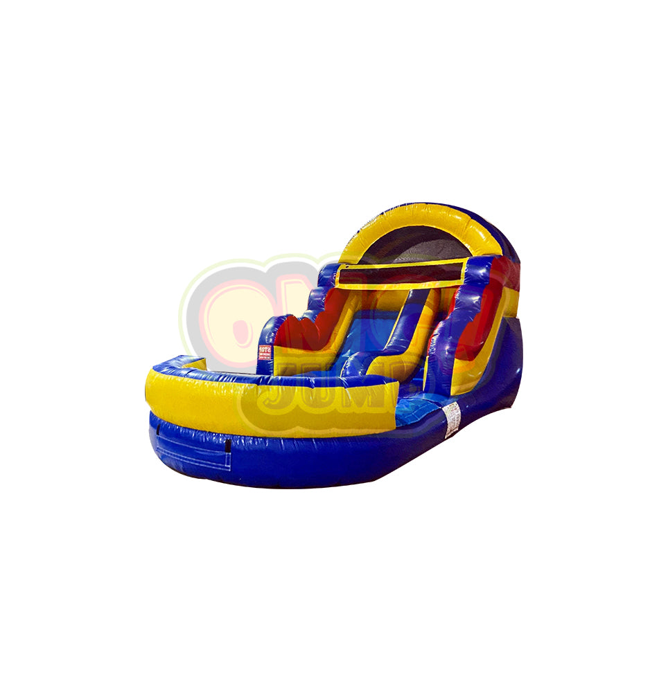 11' Junior Waterslide Multicolor