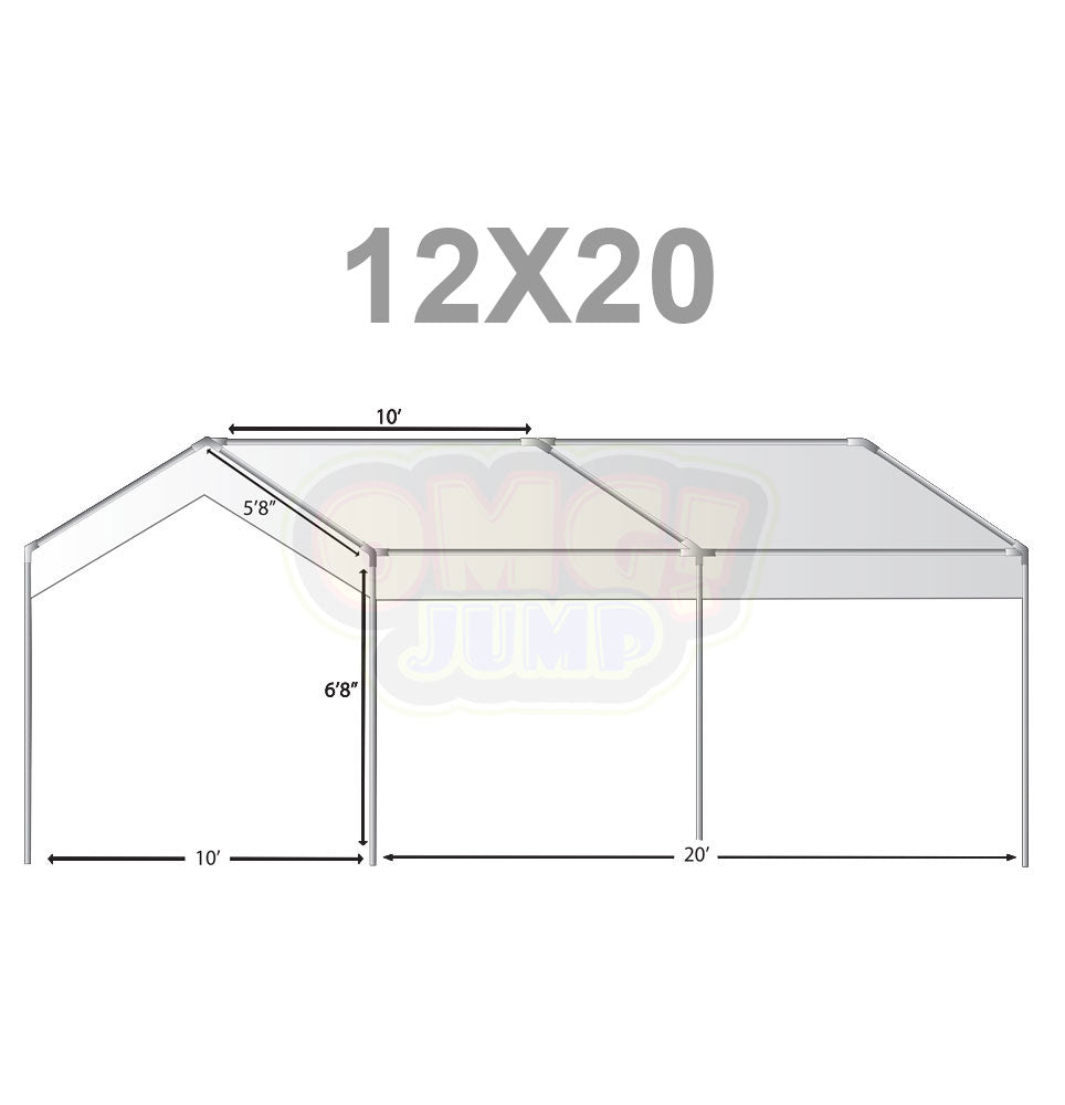 12x20 Frame/Top