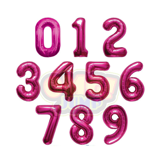 40 inch Giant Number Balloon (PINK)