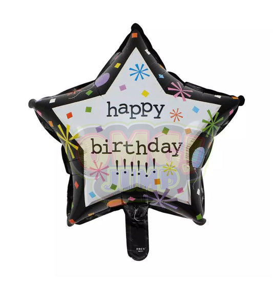 18" HAPPY BIRTHDAY MYLAR FOIL BALLOON #5