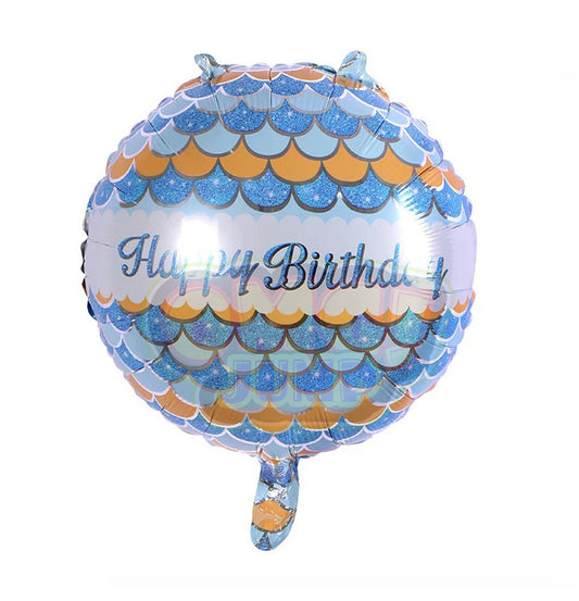 18" HAPPY BIRTHDAY MYLAR FOIL BALLOON #2