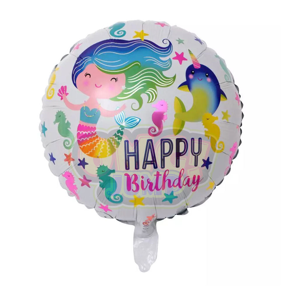 18" HAPPY BIRTHDAY MYLAR FOIL BALLOON #27