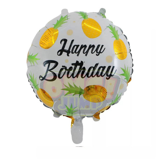 18" HAPPY BIRTHDAY MYLAR FOIL BALLOON #9