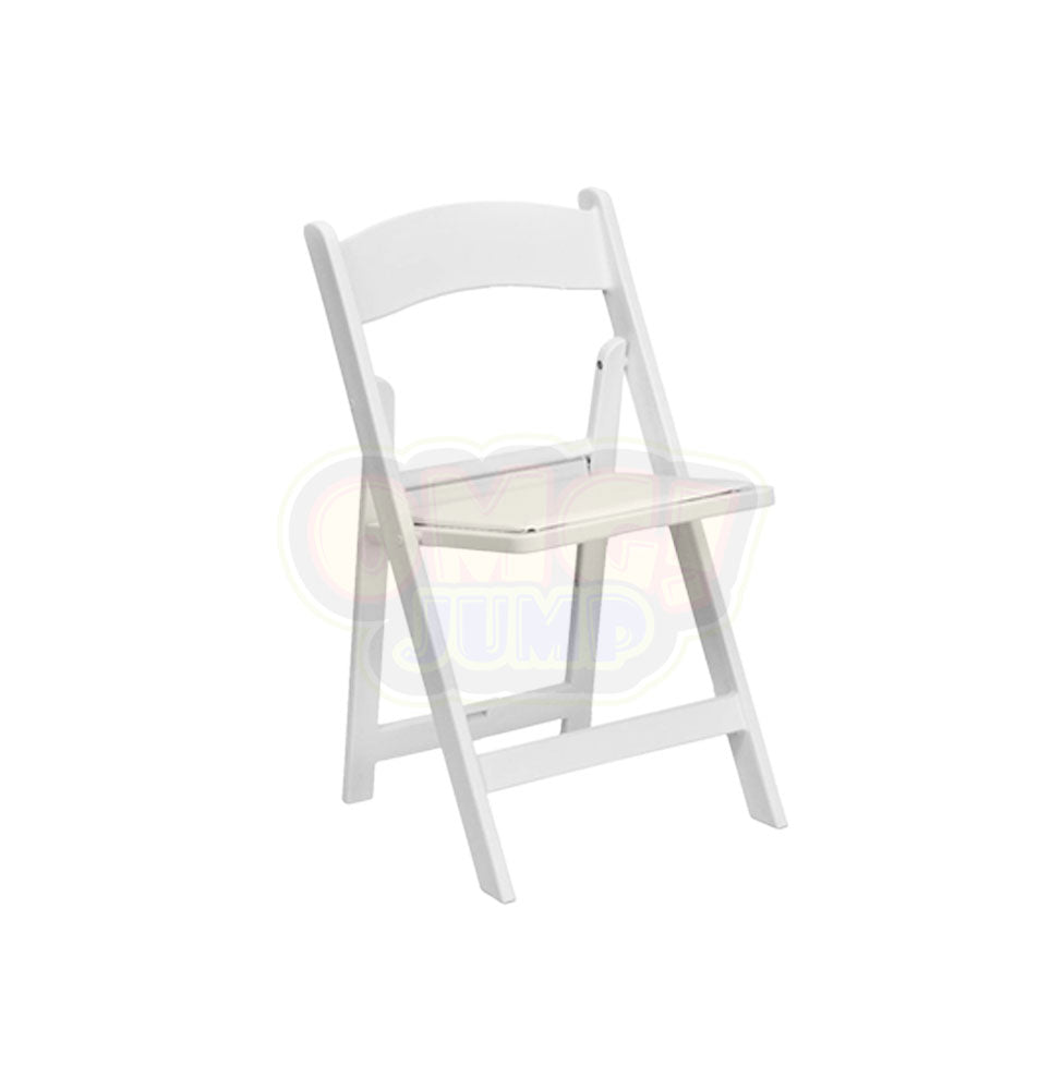 Heavy Duty White Garden Resin Chair