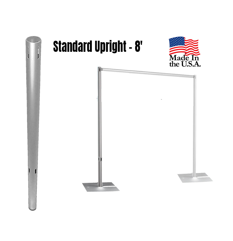 Non-Adjustable Backdrop Kits - Standard Upright