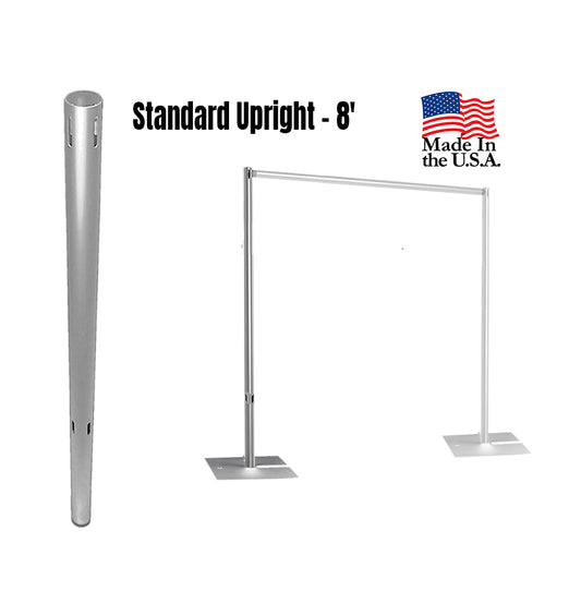 Standard Upright - 8' x 1 1/2" O.D.
