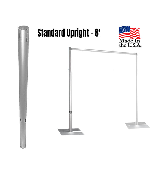 Non-Adjustable Backdrop Kits - Standard Upright