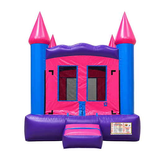 13x13 Castle 2B - Classic Pink, Purple & Blue