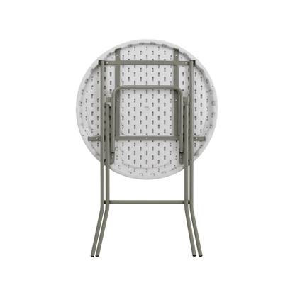 Heavy-Duty 32" Plastic Cocktail Table