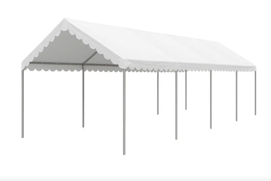 20x40 Frame/Top Vinyl Canopy