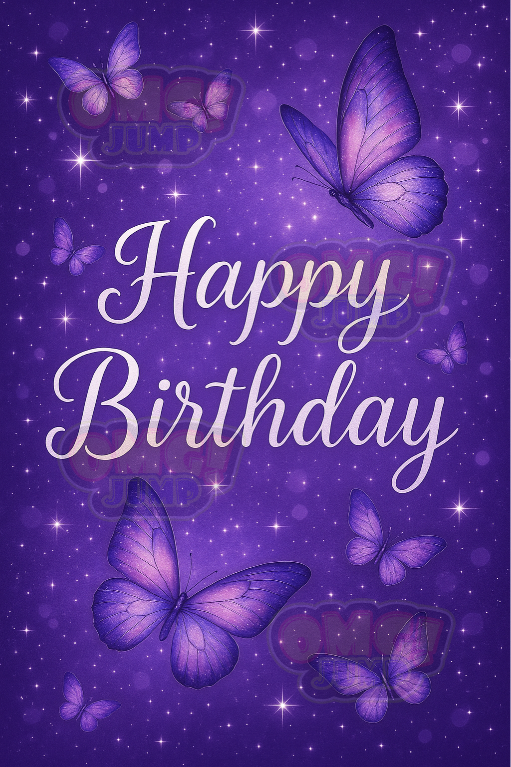 30x60 Happy Birthday Banner (2 Pieces)