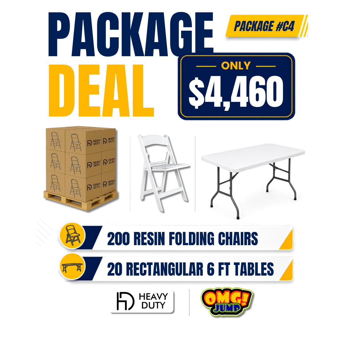 CHAIRS & TABLES PACKAGE DEALS