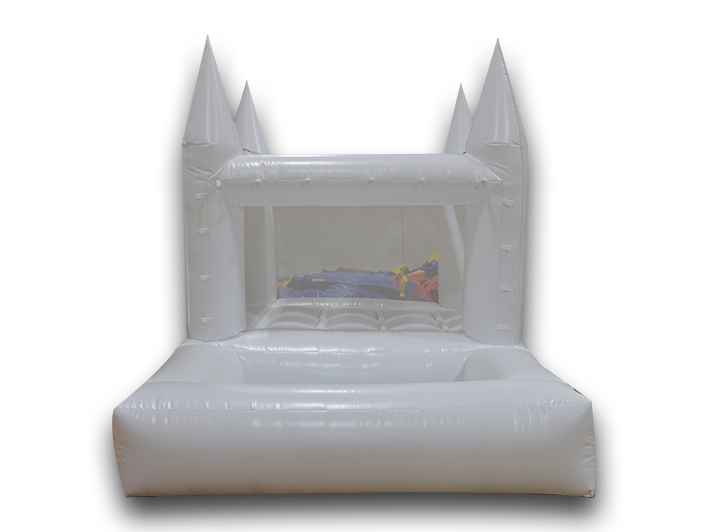 7x7 Ball Pit Bounce House – White