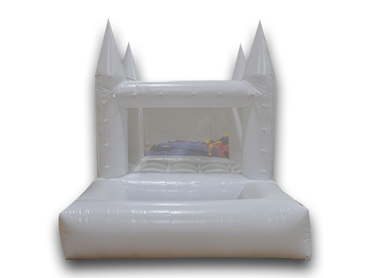 7x7 Ball Pit Bounce House – White