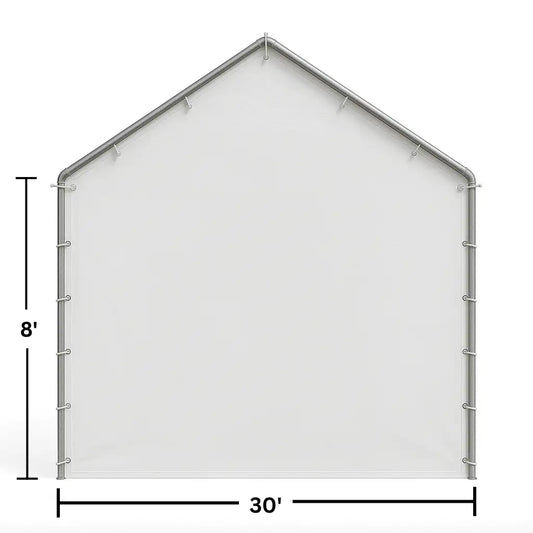 30' Back Side (8ft Tall)