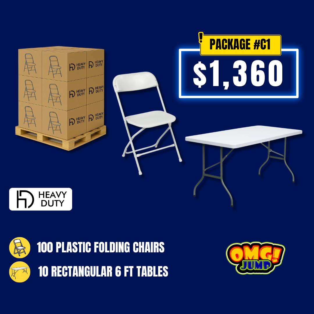 CHAIRS & TABLES PACKAGE DEALS