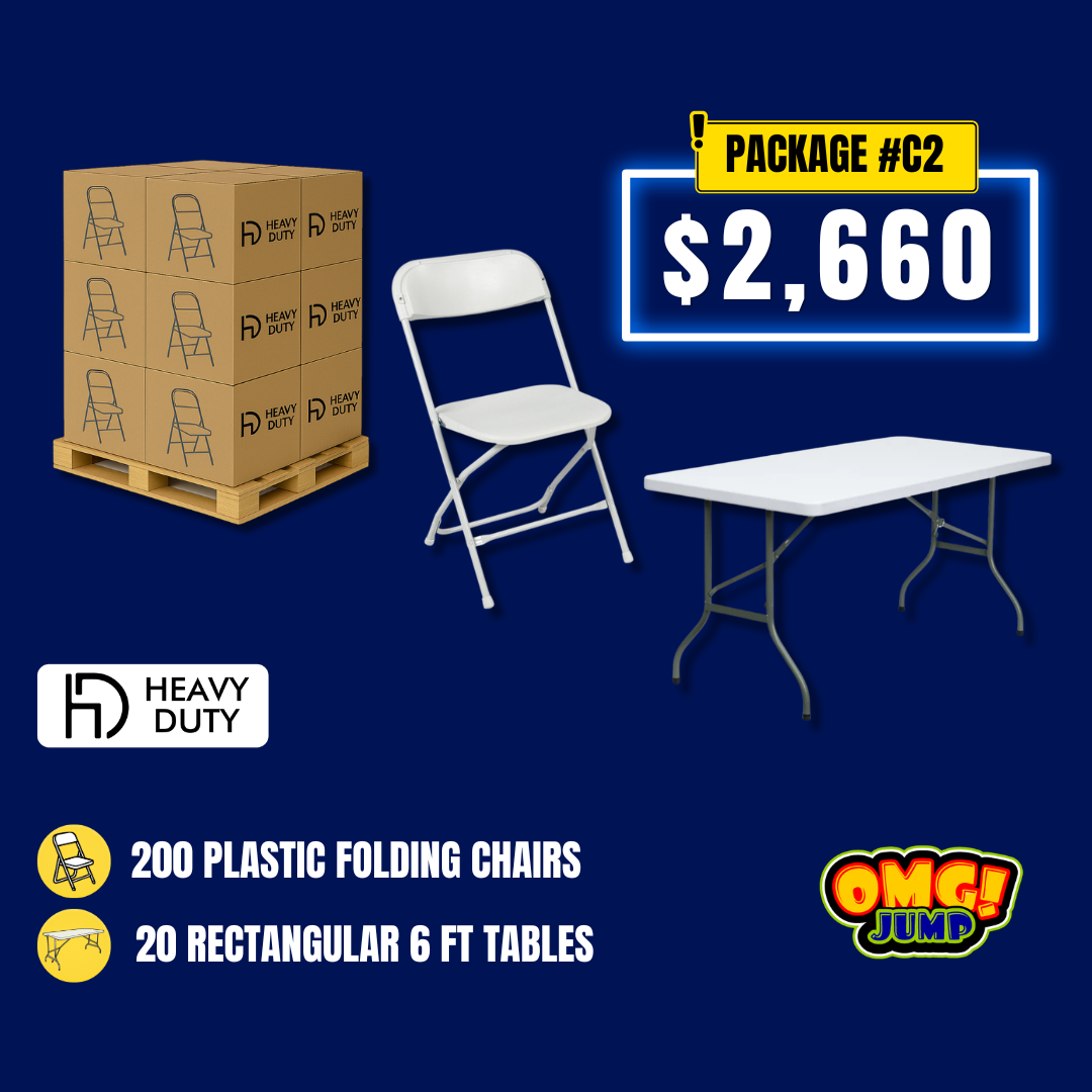 CHAIRS & TABLES PACKAGE DEALS