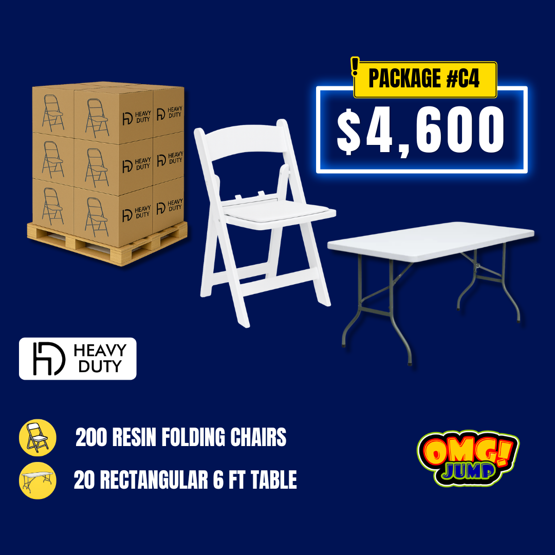 CHAIRS & TABLES PACKAGE DEALS