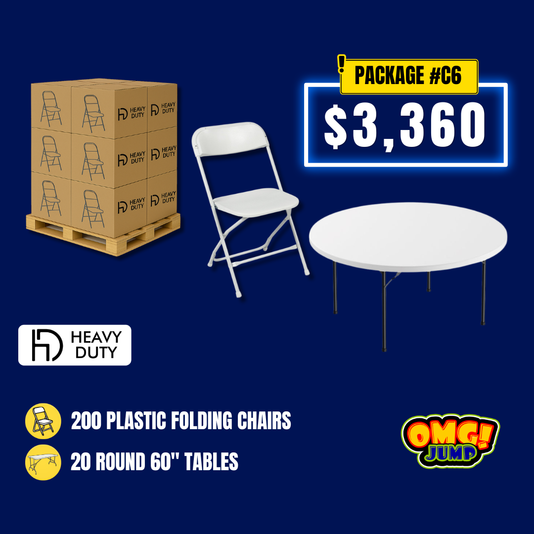 CHAIRS & TABLES PACKAGE DEALS