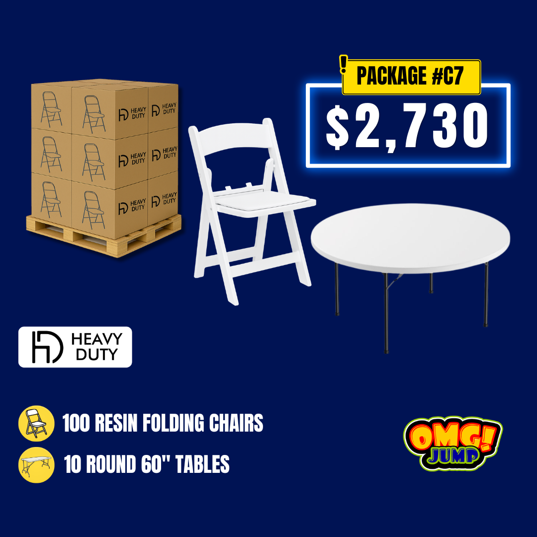 CHAIRS & TABLES PACKAGE DEALS