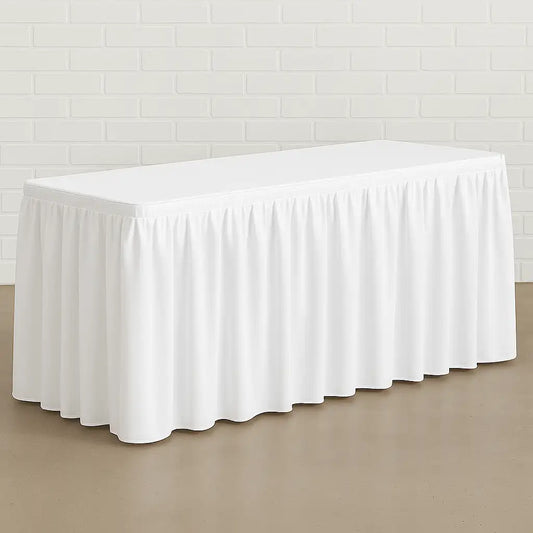 Polyester 6' Table Skirt Page 2