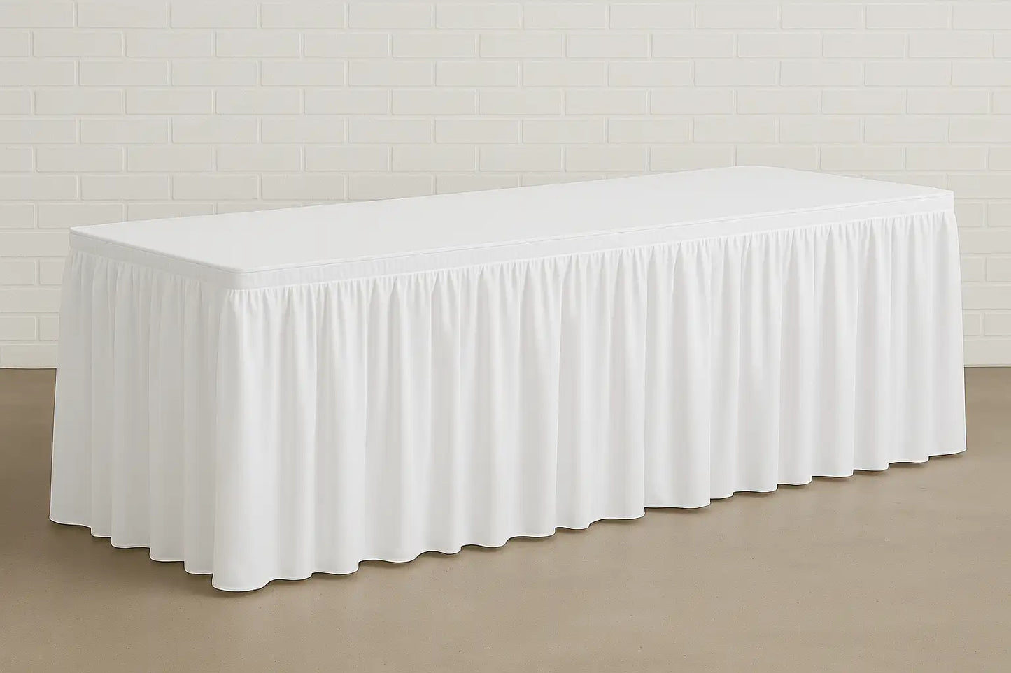 Polyester 8' Table Skirt Page 1