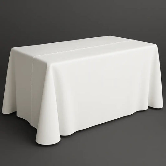 Polyester 6' Full Drop Table Cover Page 1