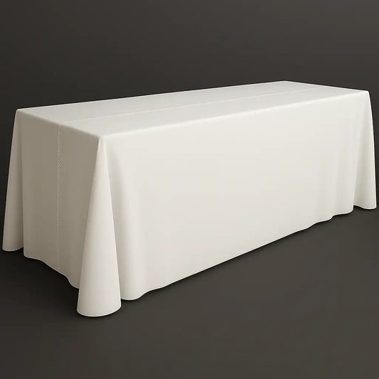 Polyester 8' Full Drop Table Cover Page 2