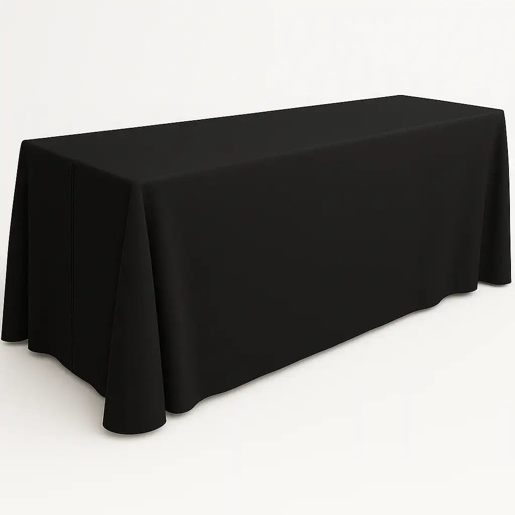 Polyester 8' Full Drop Table Cover Page 1