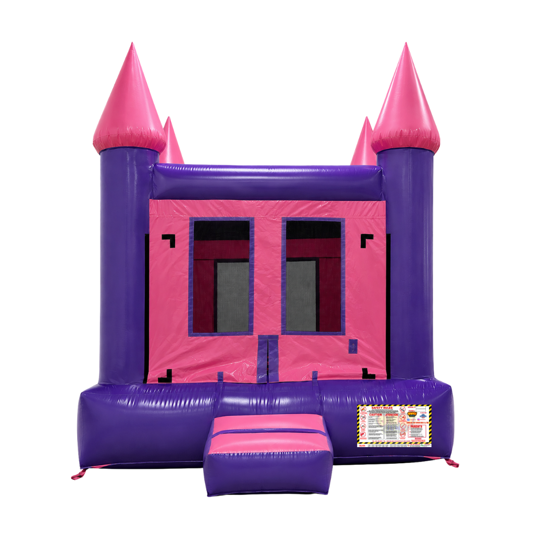 13x13 Castle 1B - Classic Pink & Purple