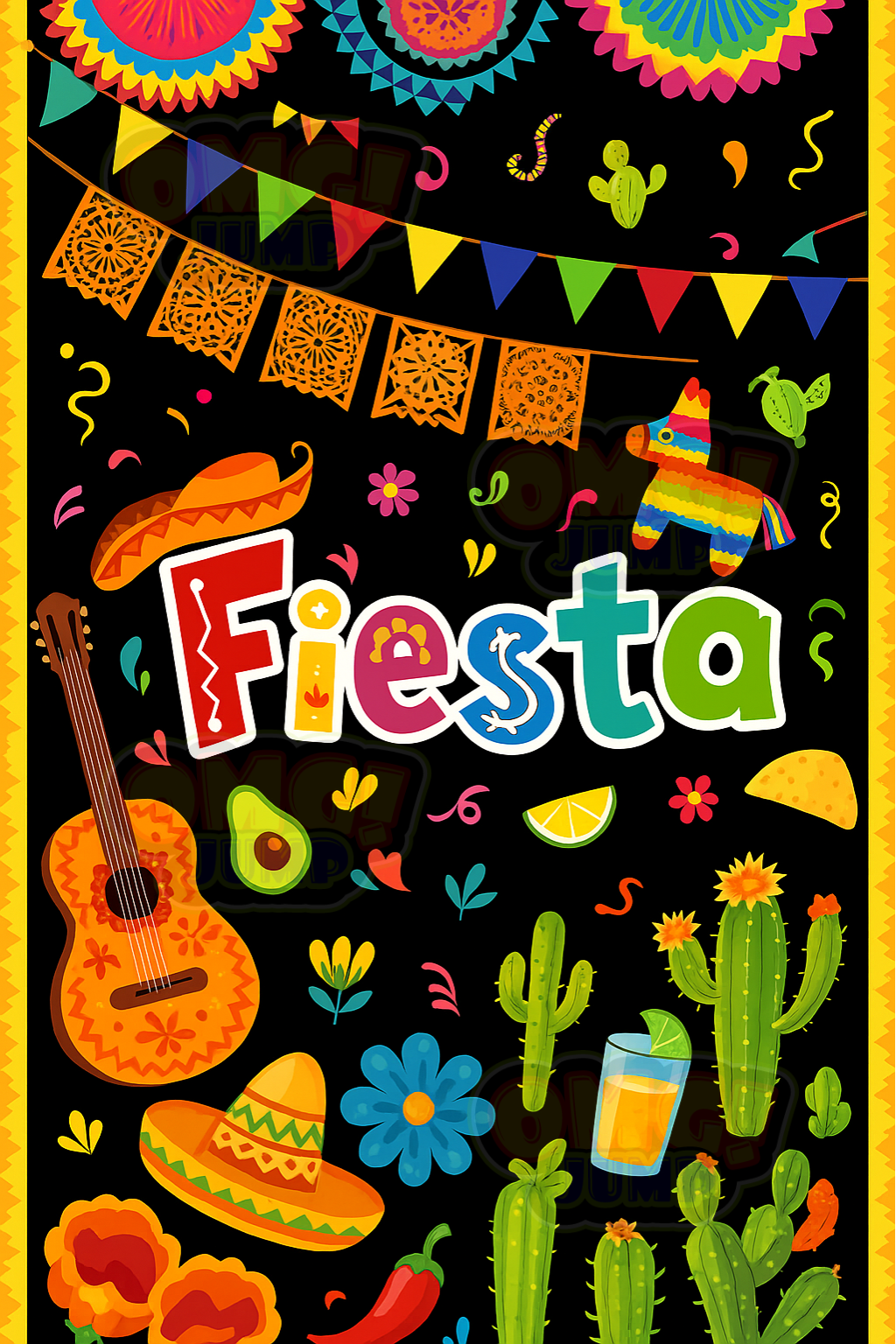 30x60 Happy Birthday Banner (2 Pieces)