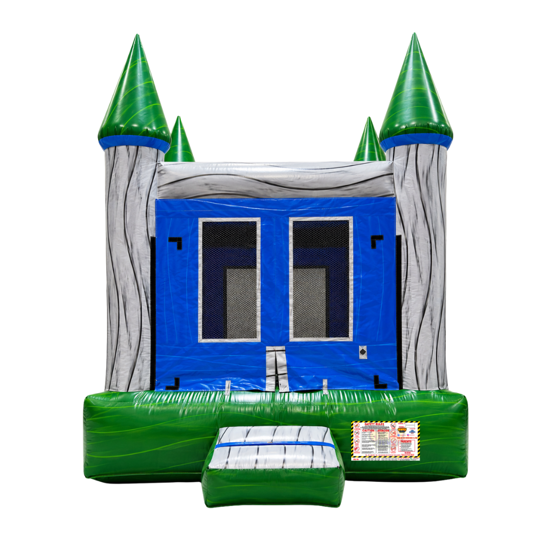 13x13 Castle 1B - Emerald Stone Castle