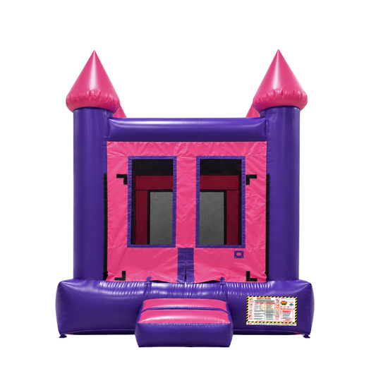 11x11 Castle 1B - Classic Pink & Purple