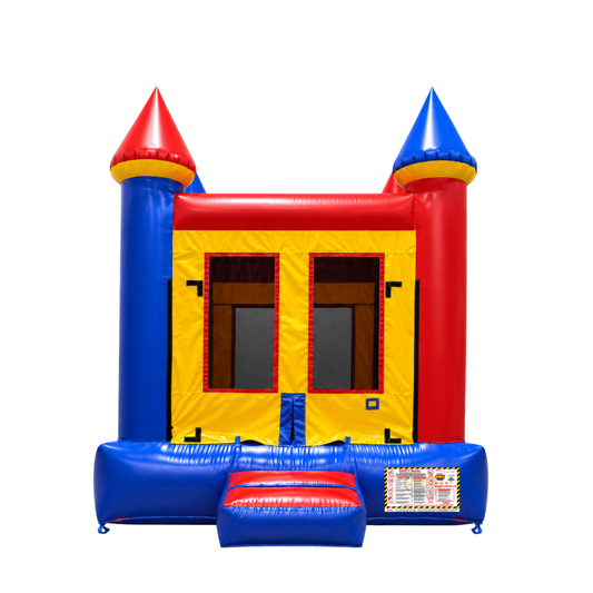 11x11 Castle 1B - Red Classic Multicolor