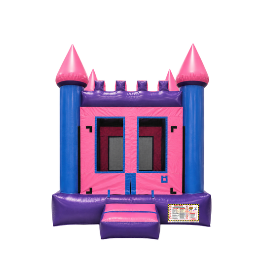 11x11 Castle 2 - Classic Pink, Purple & Blue