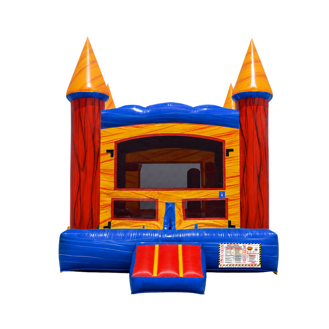 13x13 Playground Castle – Marble Multicolor