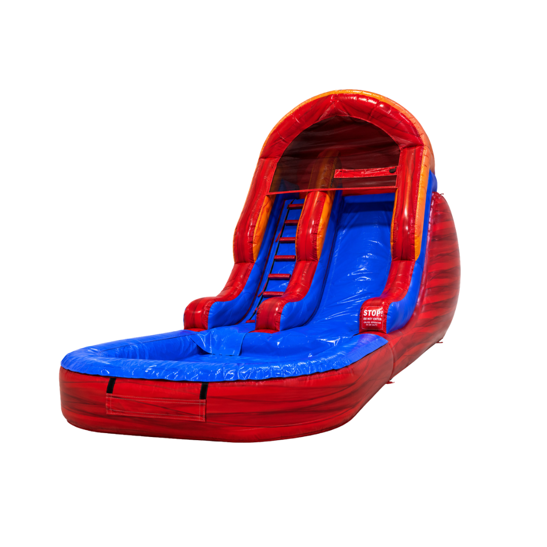 The Fire 13' Waterslide