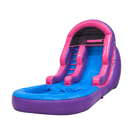 Pink & Purple 13' Waterslide