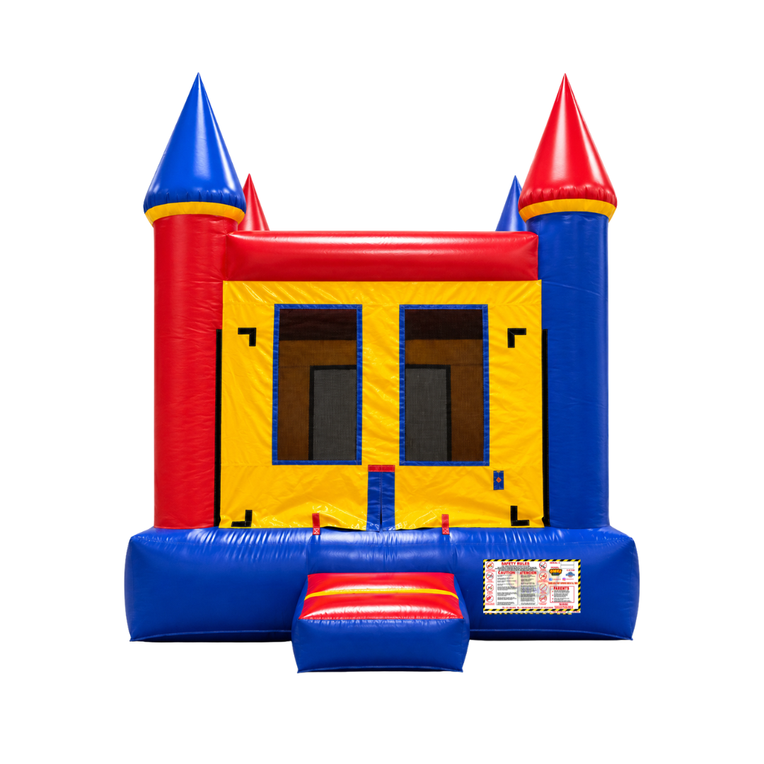 13x13 Castle 1B - Red Classic Multicolor