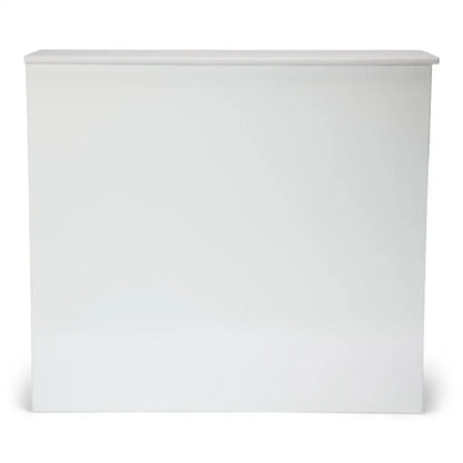 White Portable Bar