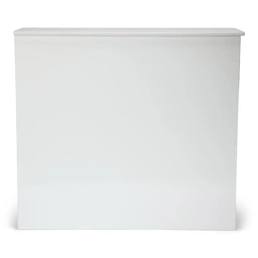 White Portable Bar